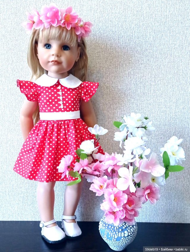 Любимая классика - платья с горошками