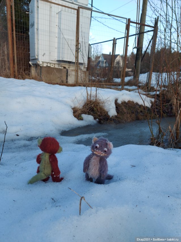 Весна. Монстрики. Солнышко