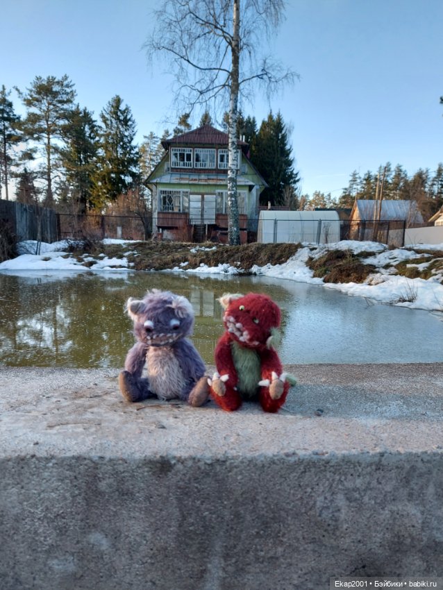 Весна. Монстрики. Солнышко