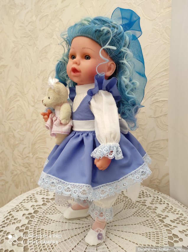 "Тренировочный манекен" — Реставрация и преображение кукол: ремонт