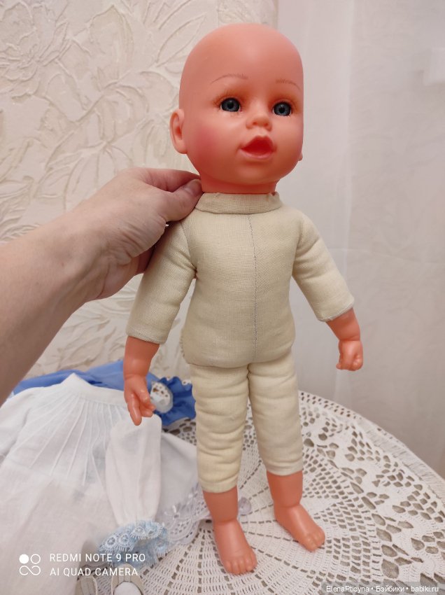 "Тренировочный манекен" — Реставрация и преображение кукол: ремонт (фото 5)