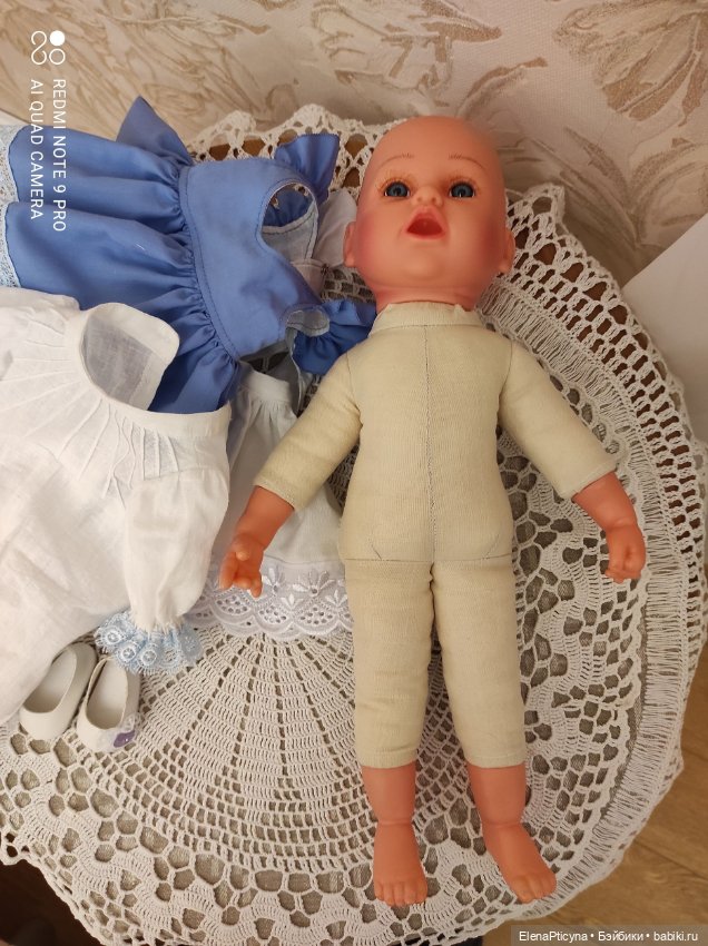 "Тренировочный манекен" — Реставрация и преображение кукол: ремонт (фото 7)