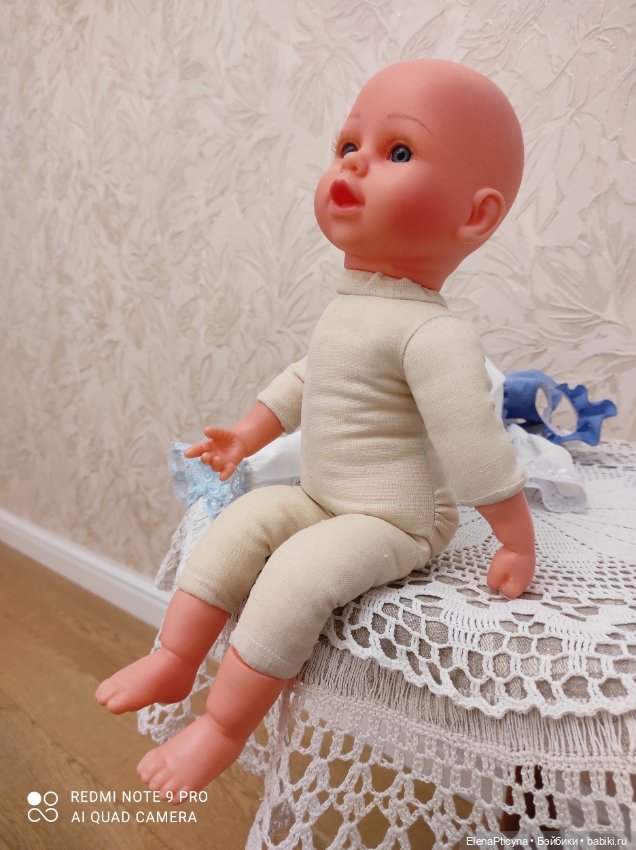 "Тренировочный манекен" — Реставрация и преображение кукол: ремонт (фото 8)