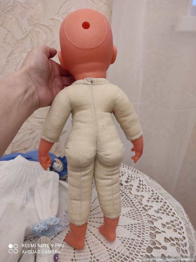 "Тренировочный манекен" — Реставрация и преображение кукол: ремонт (фото 6)