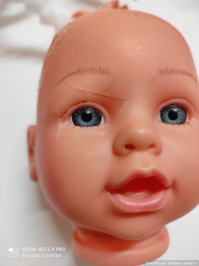 "Тренировочный манекен" — Реставрация и преображение кукол: ремонт (фото 2)