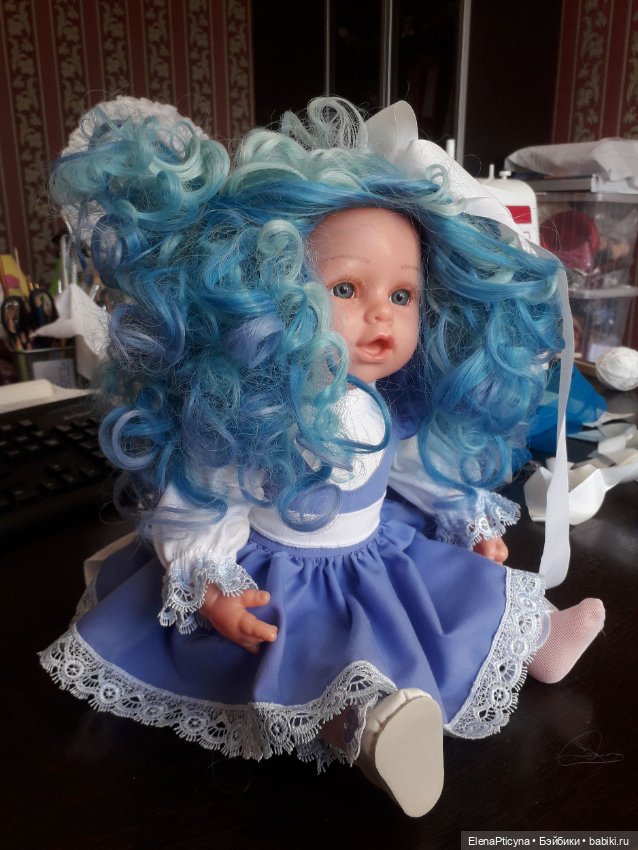 "Тренировочный манекен" — Реставрация и преображение кукол: ремонт