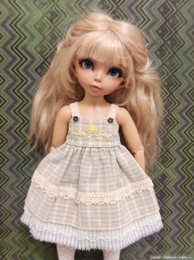 Сарафан на Рэйчел — Одежда и обувь для кукол своими руками: фото (фото 3)