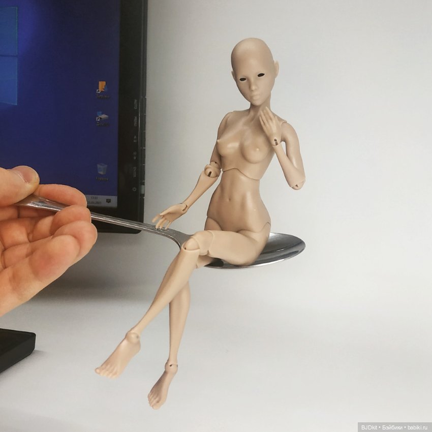 Кукла на ладошке — Авторские шарнирные куклы своими руками: лепка (фото 8)