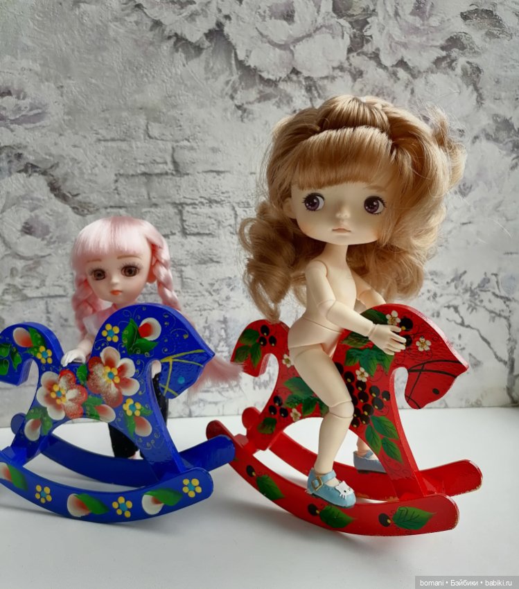 Лошадки - качалки — Мебель для кукол и домиков: фото (фото 10)