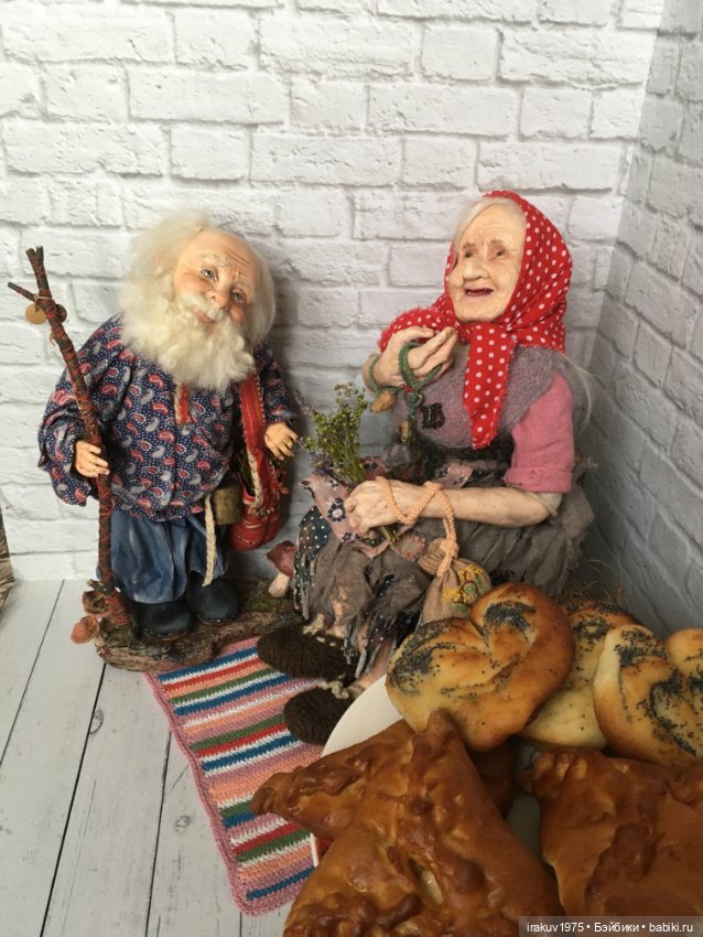 Тёплая, хлебосольная встреча бабы Луши и деда Архипа (фото 2)