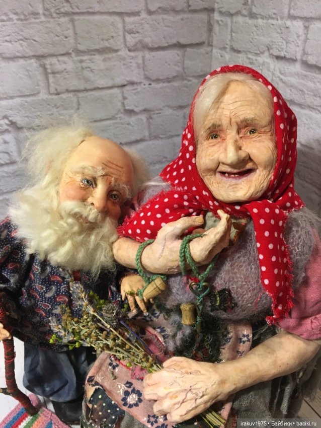 Тёплая, хлебосольная встреча бабы Луши и деда Архипа (фото 7)
