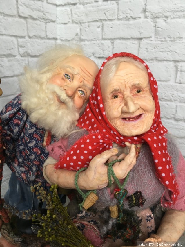 Тёплая, хлебосольная встреча бабы Луши и деда Архипа (фото 8)