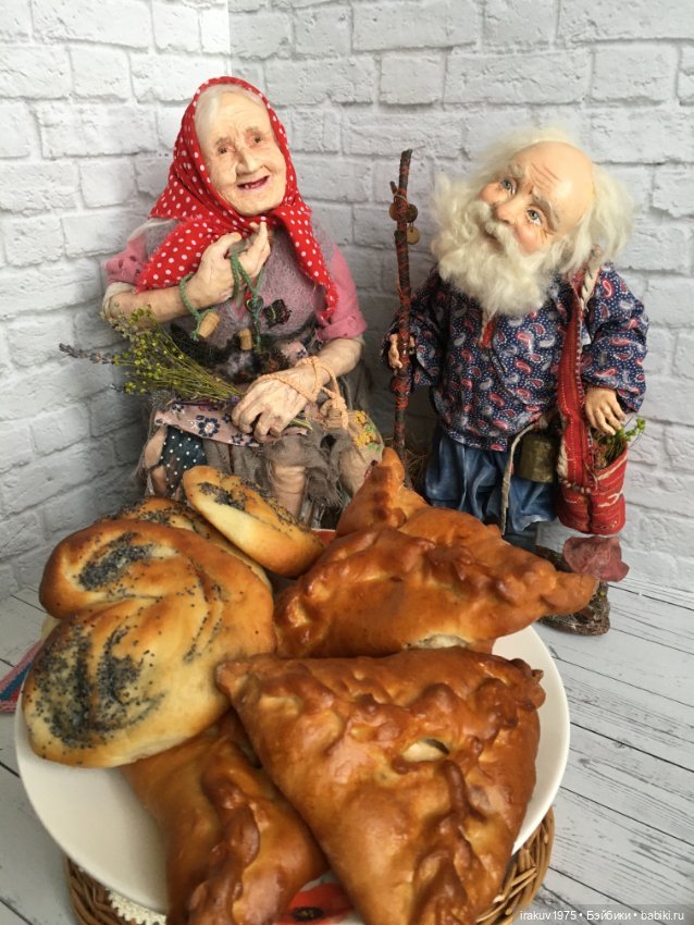 Тёплая, хлебосольная встреча бабы Луши и деда Архипа (фото 3)