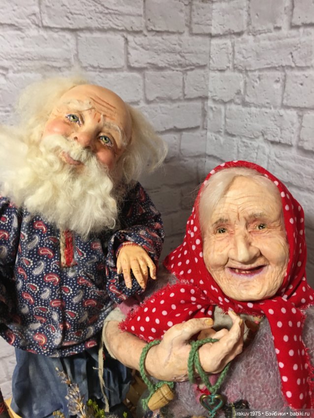 Тёплая, хлебосольная встреча бабы Луши и деда Архипа (фото 6)