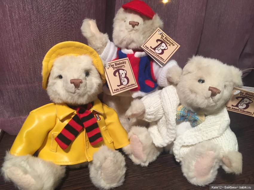 Мишки Bialosky США производства Gund (фото 2)