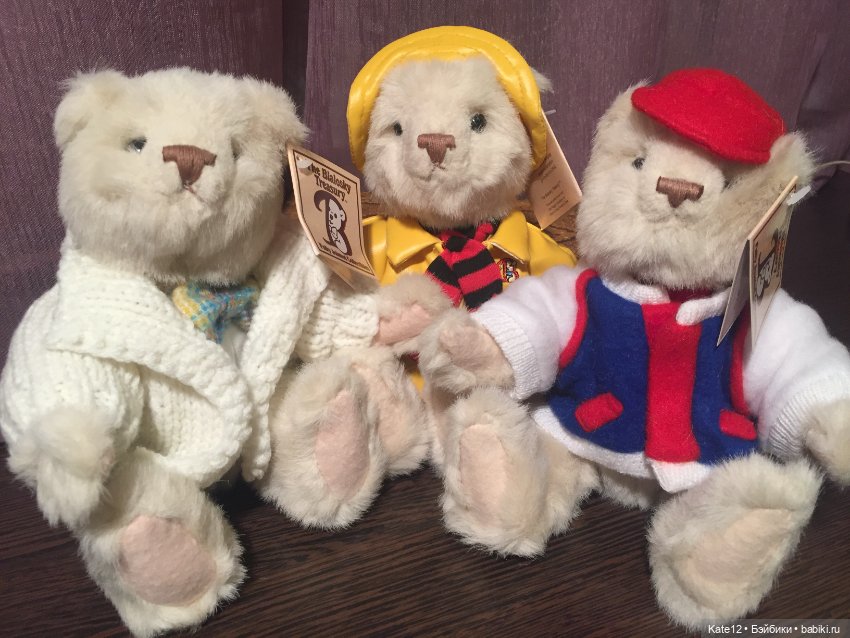 Мишки Bialosky США производства Gund (фото 3)