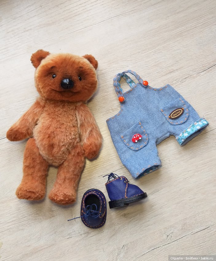 Мишка Тедди Мишаня — Авторские мишки Тедди и друзья: фото (фото 5)