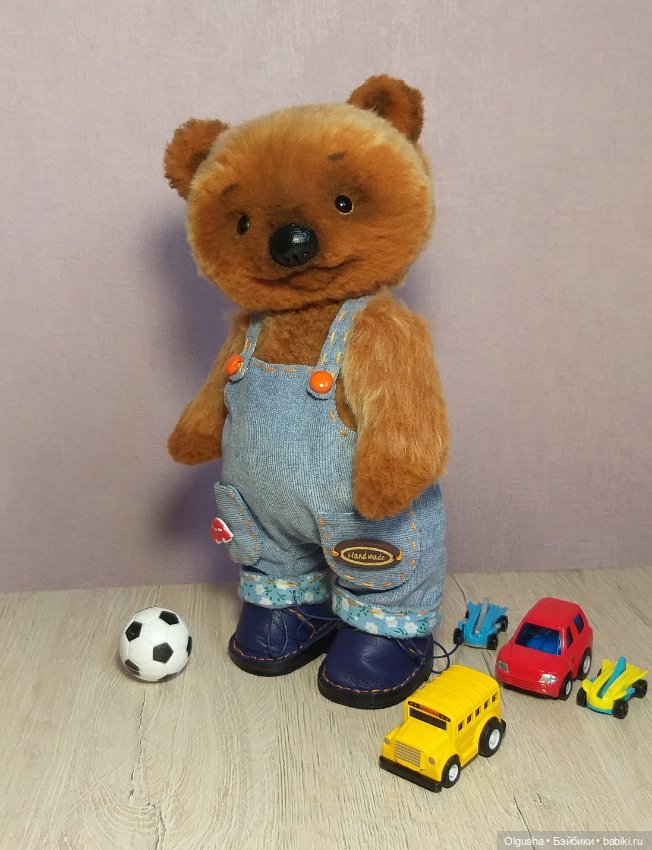 Мишка Тедди Мишаня — Авторские мишки Тедди и друзья: фото (фото 6)
