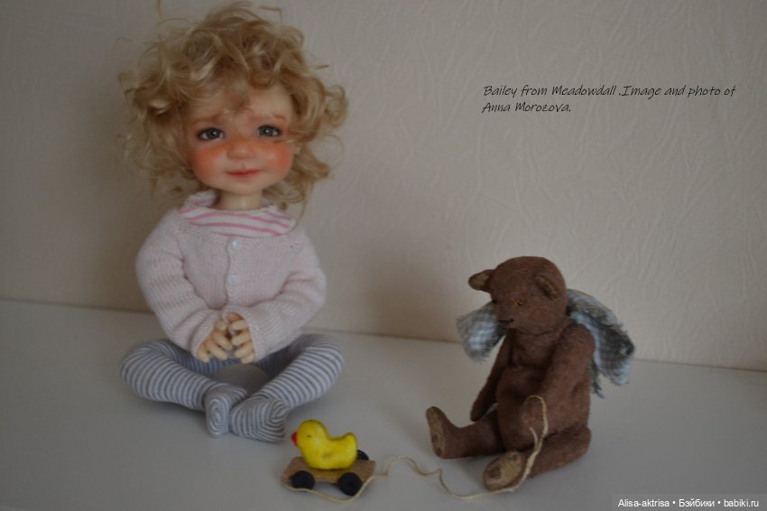 Бейли в новом паричке — Куклы Meadow dolls (Медовушки): BJD (БЖД)