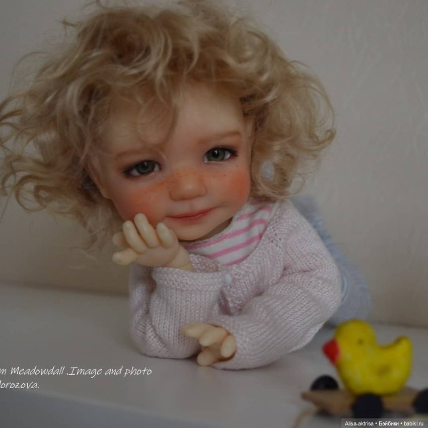 Бейли в новом паричке — Куклы Meadow dolls (Медовушки): BJD (БЖД)