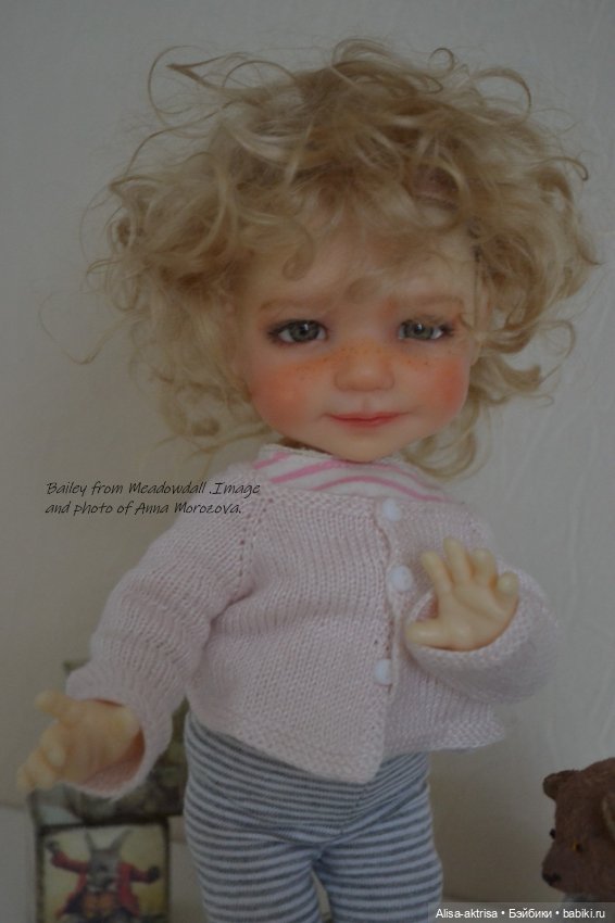 Бейли в новом паричке — Куклы Meadow dolls (Медовушки): BJD (БЖД) (фото 4)