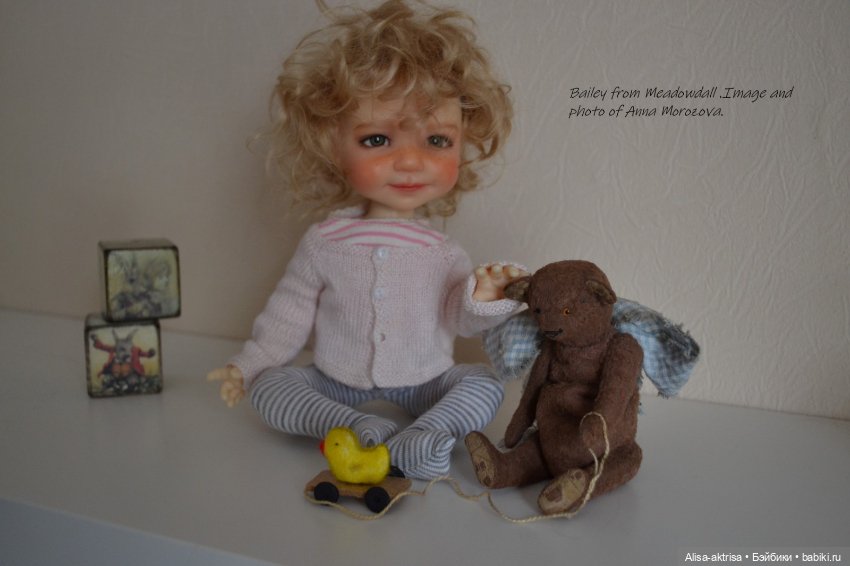 Бейли в новом паричке — Куклы Meadow dolls (Медовушки): BJD (БЖД)