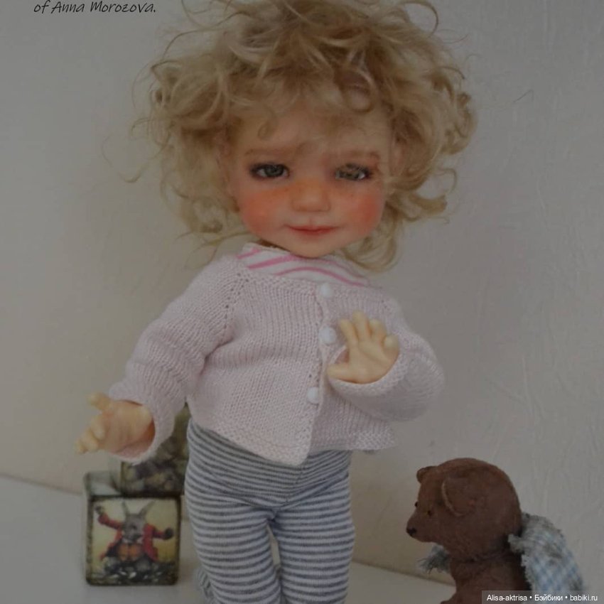 Бейли в новом паричке — Куклы Meadow dolls (Медовушки): BJD (БЖД)