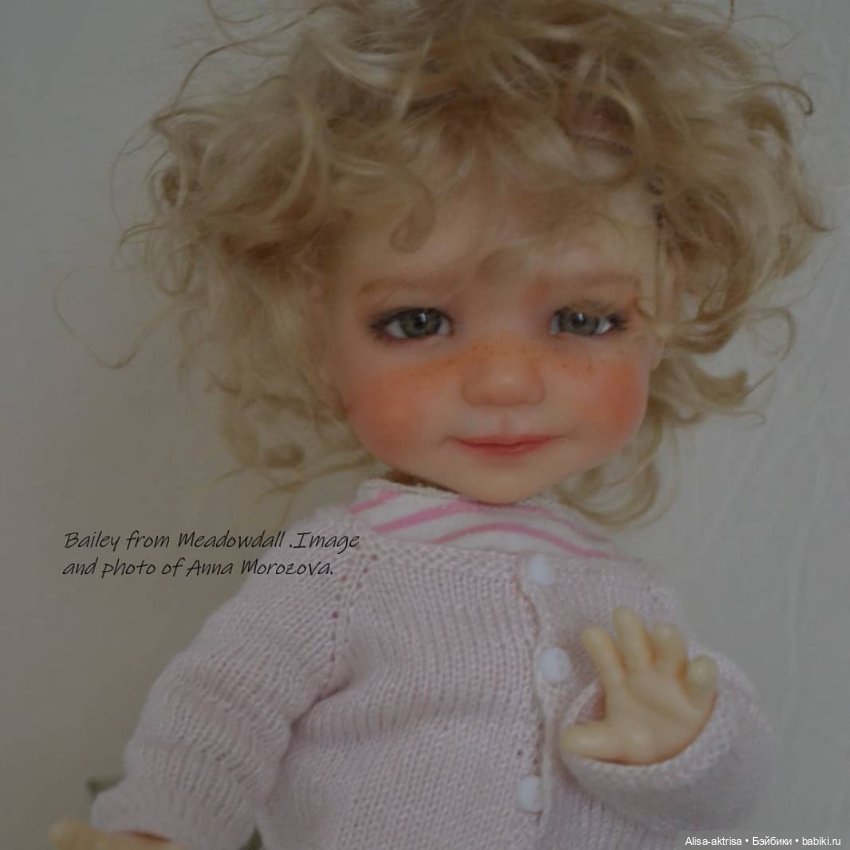 Бейли в новом паричке — Куклы Meadow dolls (Медовушки): BJD (БЖД)