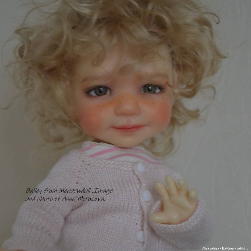 Бейли в новом паричке — Куклы Meadow dolls (Медовушки): BJD (БЖД)