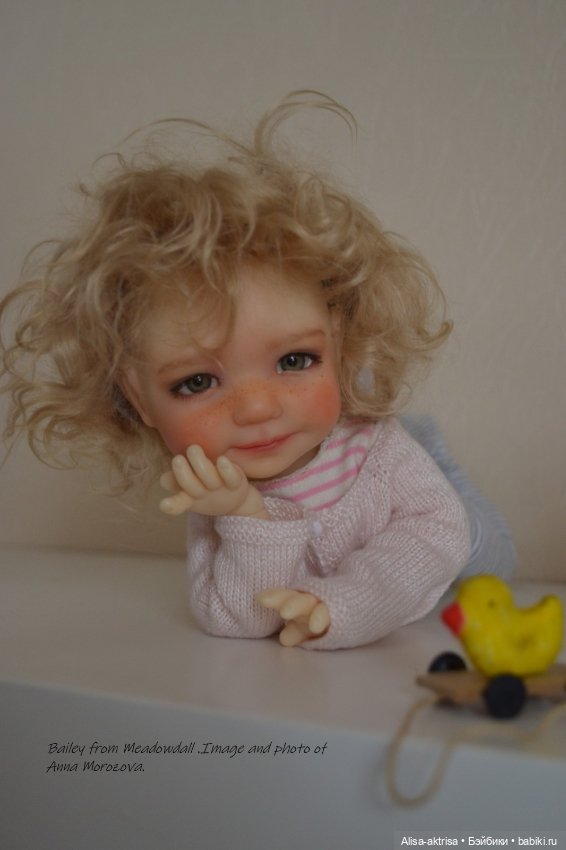 Бейли в новом паричке — Куклы Meadow dolls (Медовушки): BJD (БЖД)