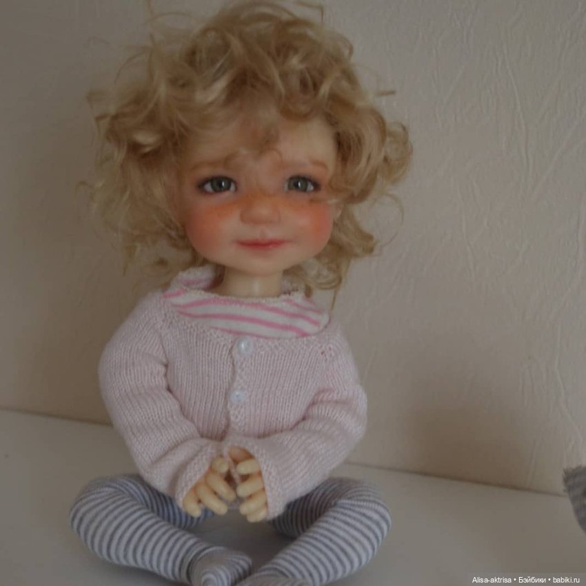 Бейли в новом паричке — Куклы Meadow dolls (Медовушки): BJD (БЖД)
