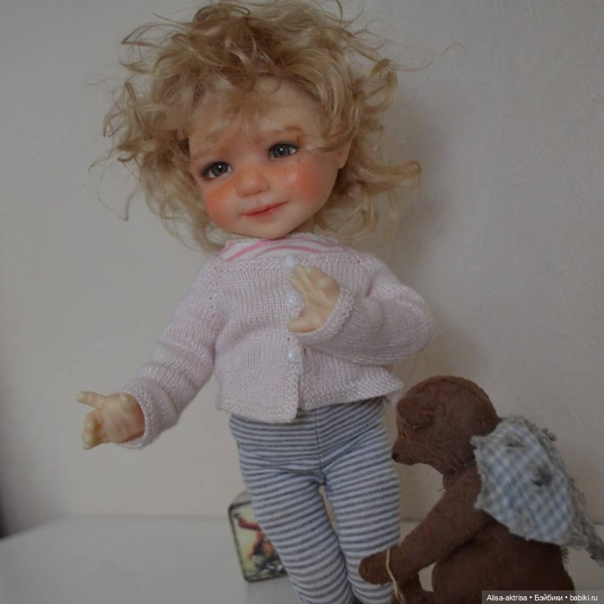 Бейли в новом паричке — Куклы Meadow dolls (Медовушки): BJD (БЖД)