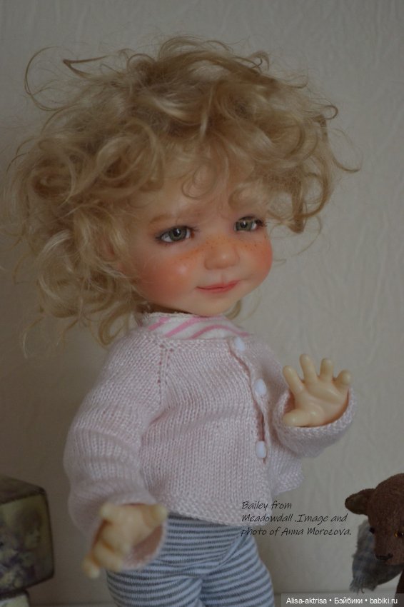 Бейли в новом паричке — Куклы Meadow dolls (Медовушки): BJD (БЖД) (фото 9)