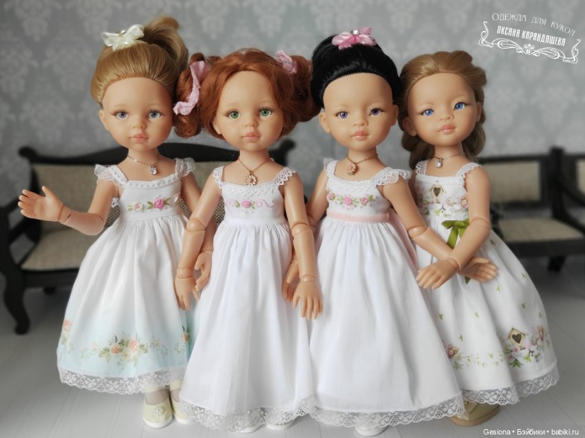 Четыре грации — Одежда и обувь для кукол своими руками: фото