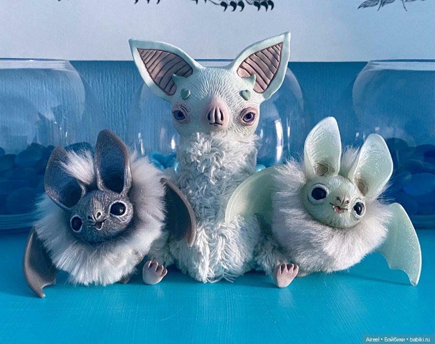 Моя мини коллекция авторских летучих мышек от Puzgles Loft и LapkaArts (фото 2)