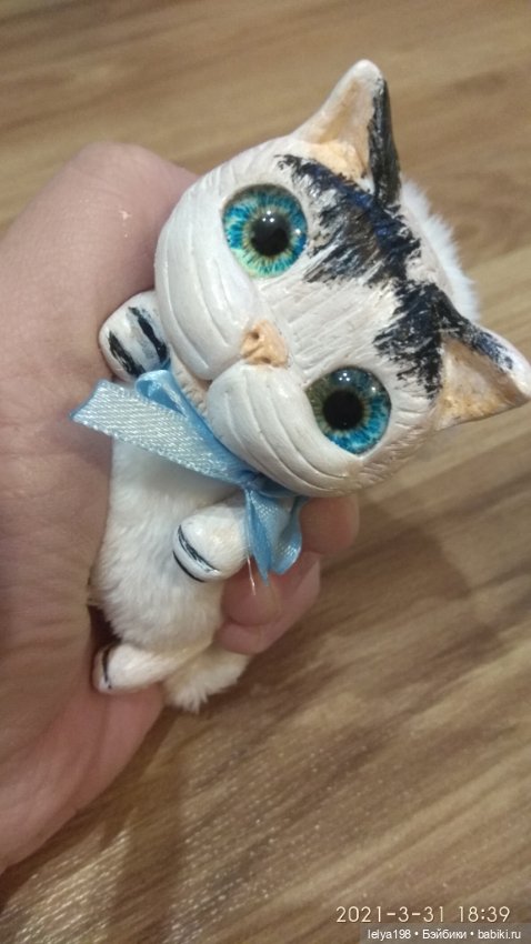 Малыши котятки — Авторские игрушки ручной работы: Тедди (фото 7)