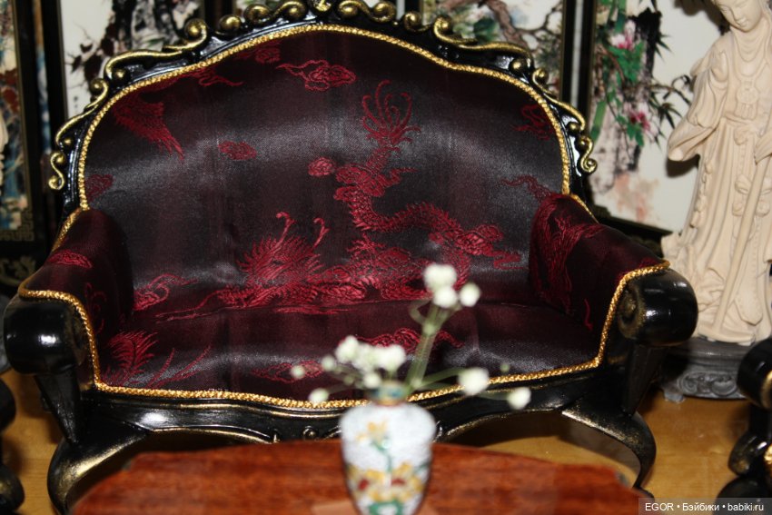 Интерьер в стиле шинуазри (фото 5)