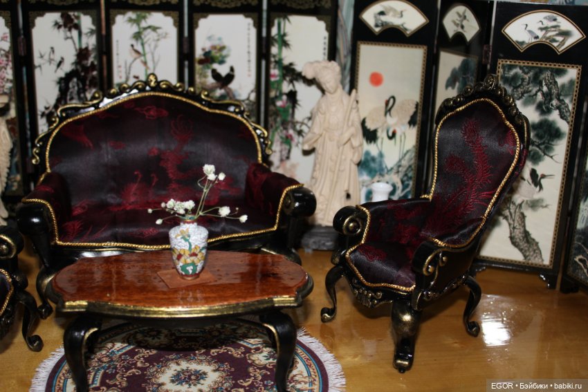 Интерьер в стиле шинуазри (фото 2)