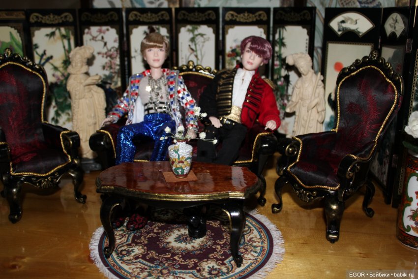 Интерьер в стиле шинуазри