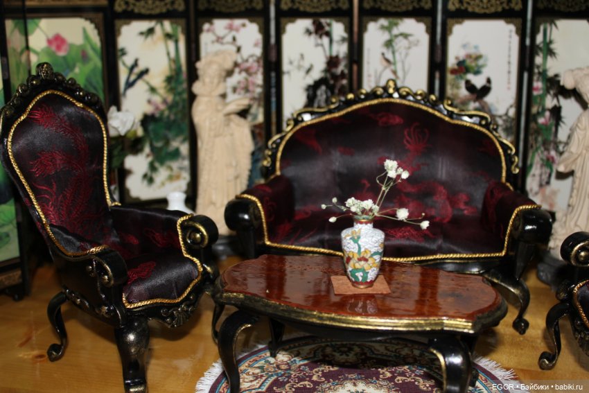 Интерьер в стиле шинуазри (фото 4)