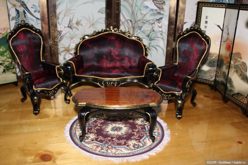 Интерьер в стиле шинуазри (фото 10)