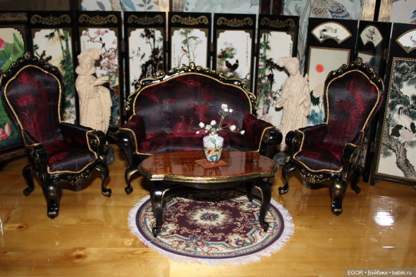 Интерьер в стиле шинуазри (фото 7)