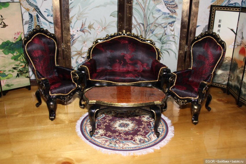 Интерьер в стиле шинуазри