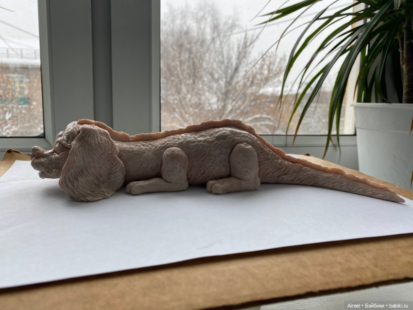 Я слепила дракона своей мечты