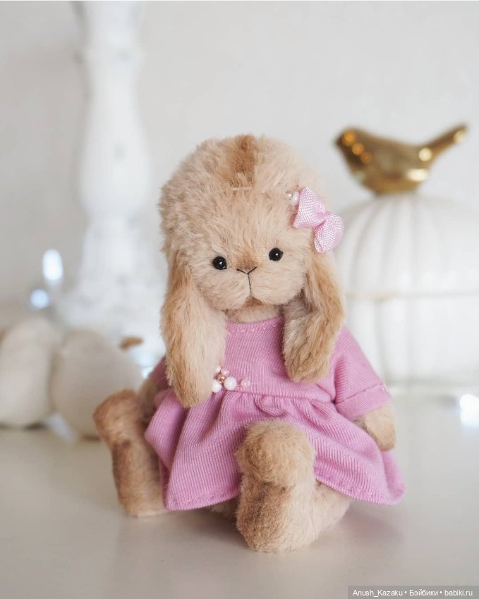Зайка тедди — Авторские мишки Тедди и друзья: фото (фото 3)