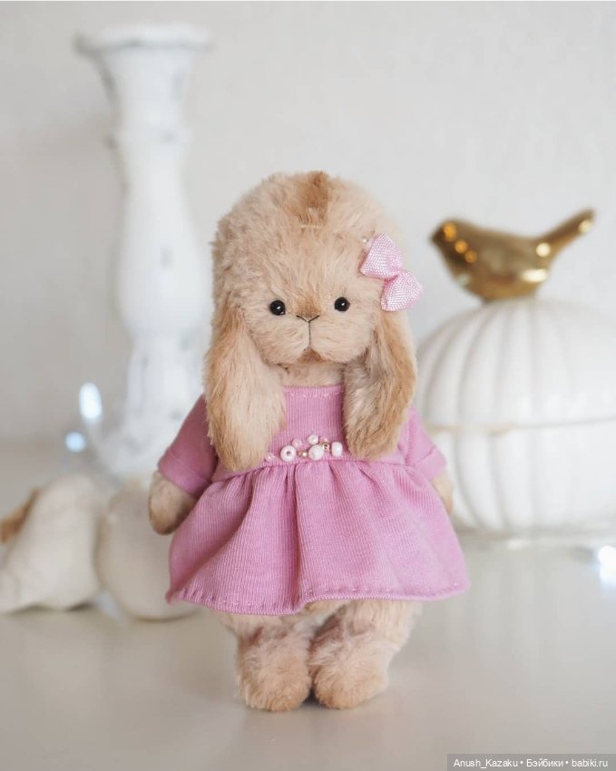 Зайка тедди — Авторские мишки Тедди и друзья: фото (фото 4)