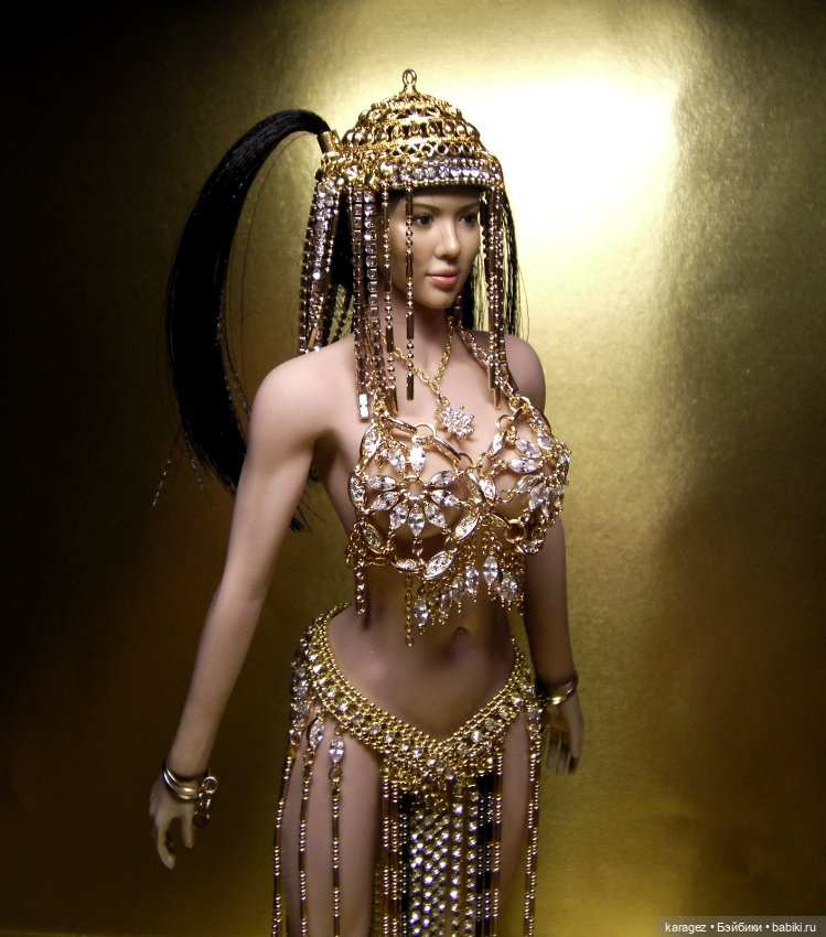 Двенадцатый фасон восточного костюма для TBLeague Phicen. Алмазная девушка (фото 6)