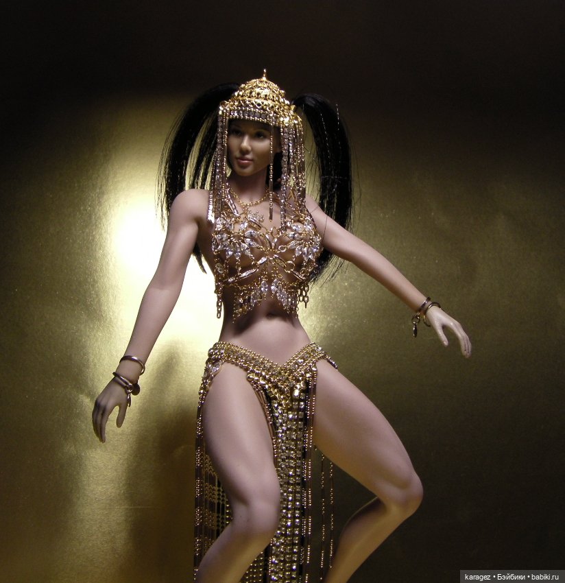 Двенадцатый фасон восточного костюма для TBLeague Phicen. Алмазная девушка