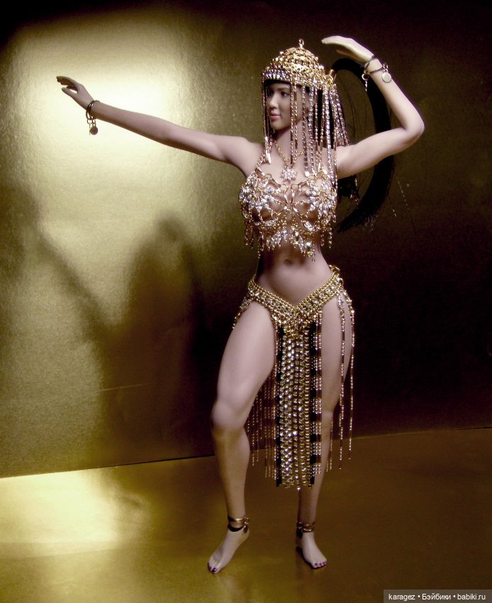 Двенадцатый фасон восточного костюма для TBLeague Phicen. Алмазная девушка