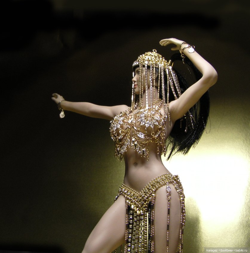 Двенадцатый фасон восточного костюма для TBLeague Phicen. Алмазная девушка